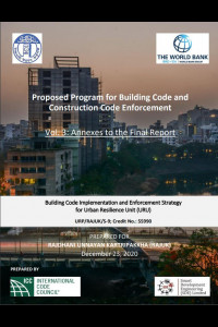 D-04_Annexes to the Final Report (Volume-3) on Proposed Program for Building and Construction Code of Consultancy Services for Building Code Implementation and Enforcement Strategy in RAJUK under Package No. URP/RAJUK/S-9-এর কভার ইমেজ
